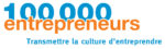 Logo 100 000 entrepreneurs par Philippe Hayat, pour le blog Valeurs d'Entrepreneurs de Bruno Rousset