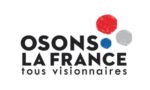 Logo Osons la France par Aude de Thuin, pour le blog Valeurs d'Entrepreneurs de Bruno Rousset
