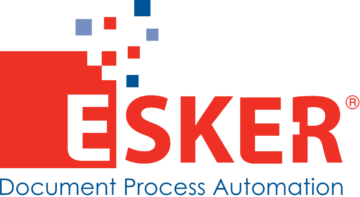 Logo de la société Esker, présidée par Jean-Michel Bérard