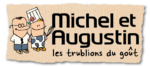 Logo Michel et Augustin par Augustin Paluel-Marmont et Michel de Rovira, pour le blog Valeurs d'Entrepreneurs de Bruno Rousset