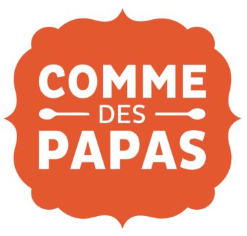 Logo de la société Comme des papas, pour le blog Valeurs d'Entrepreneurs de Bruno Rousset