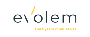 Logo Evolem avec signature sur fond transparent au format png